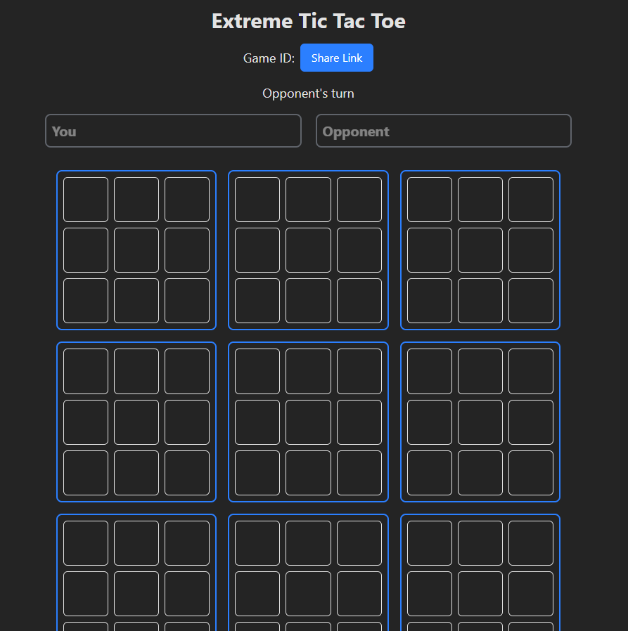 Xtreme Tic Tac Toe Thumbnail